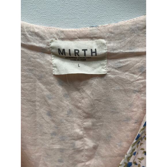 Mirth Krabi Crossover Dress in Champagne Size L - Picture 5 of 11